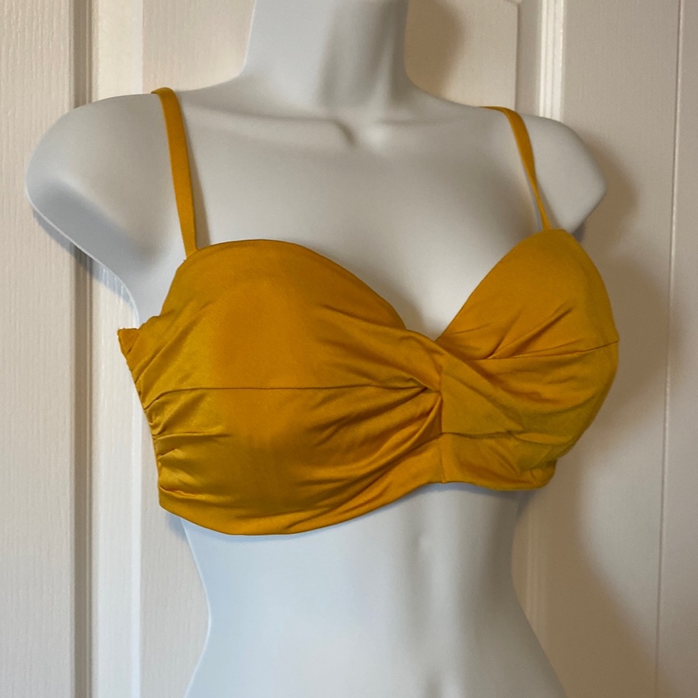 H&M Yellow Bikini top
